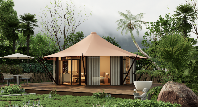 民和异形篷房定制：专属设计赋能，打造城市户外专属名片